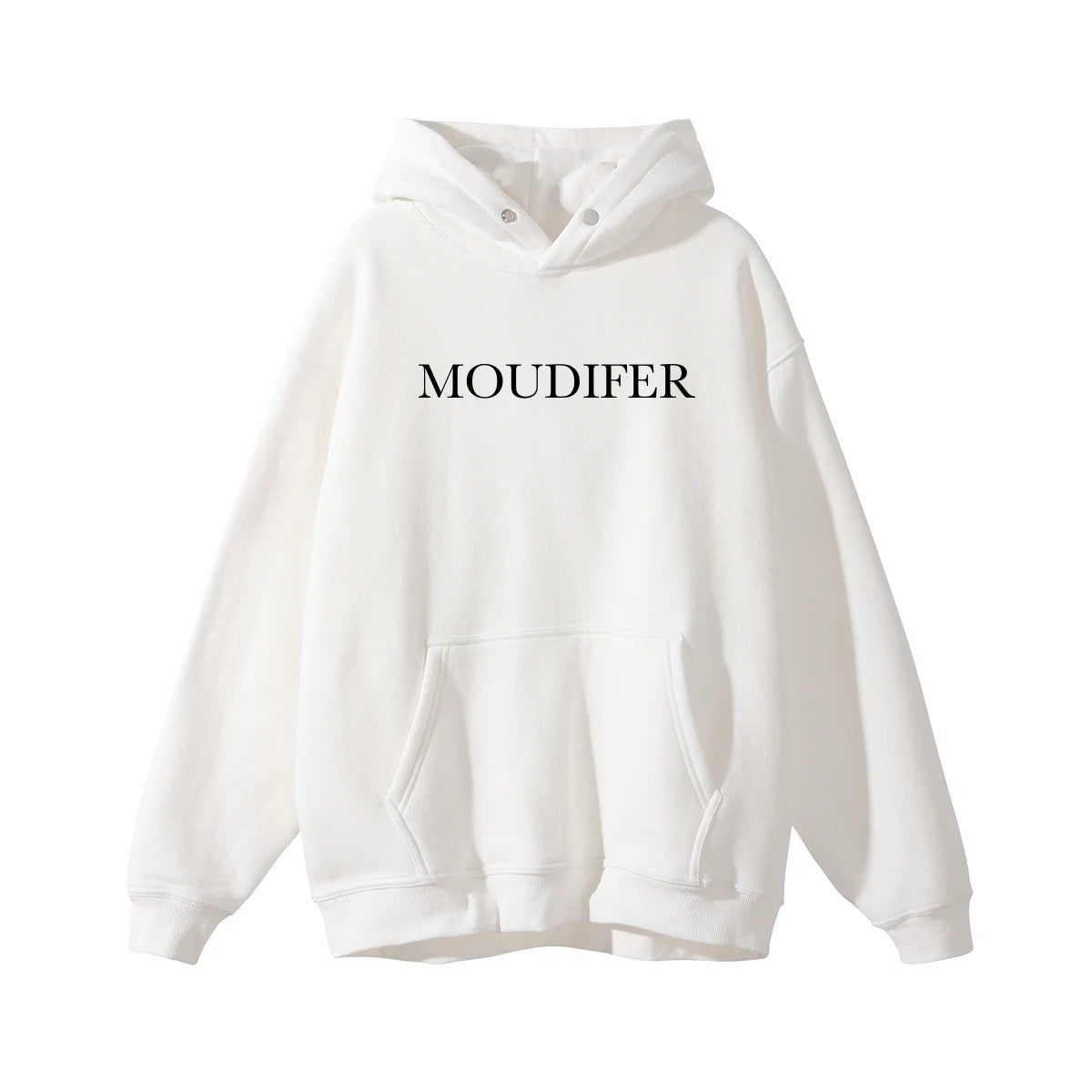 Moudifer OverSized Buckled Hoodie - Moudifer