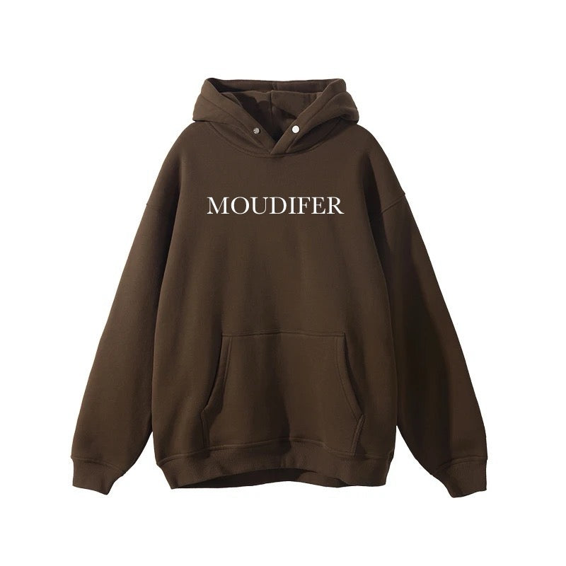 Moudifer OverSized Buckled Hoodie - Moudifer