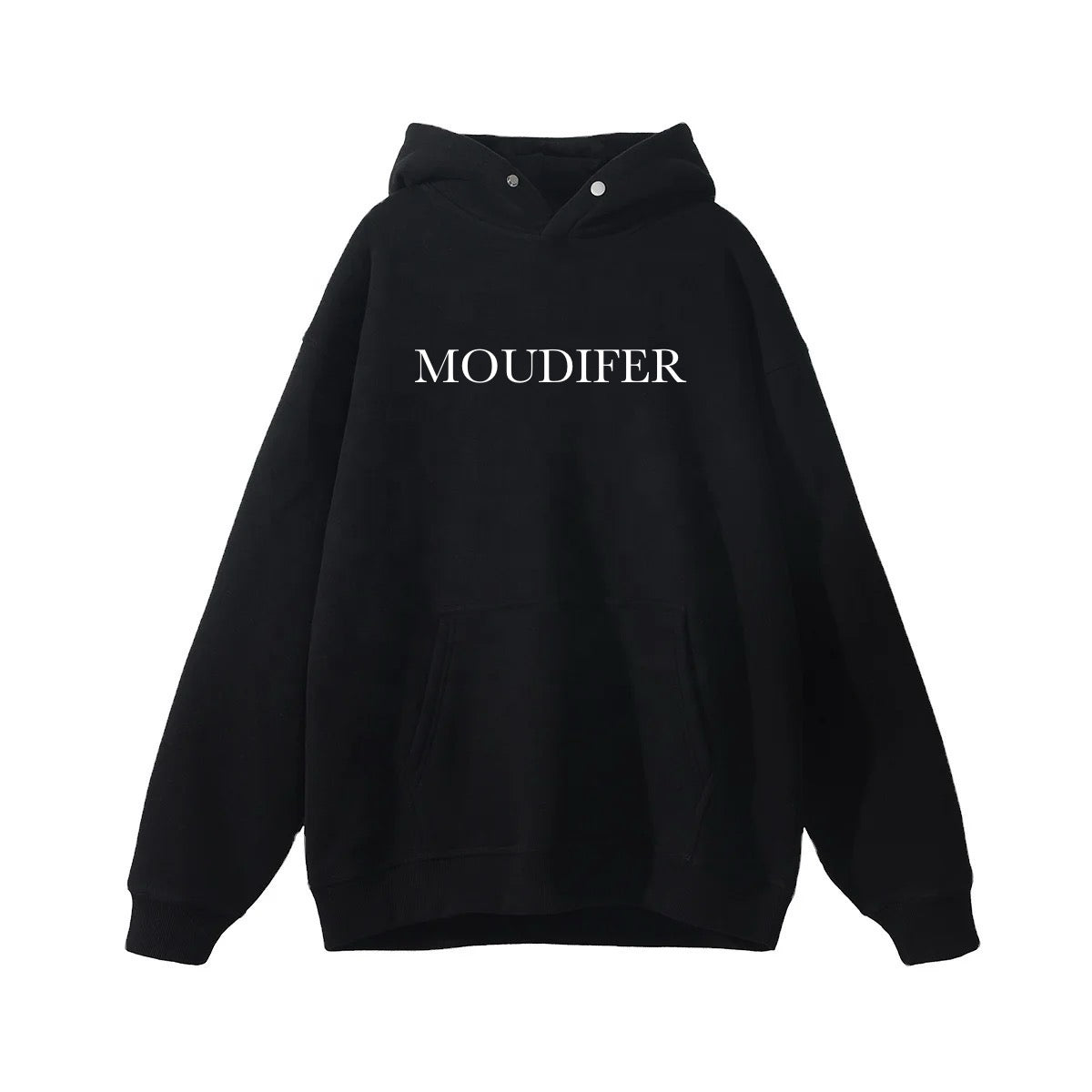 Moudifer OverSized Buckled Hoodie - Moudifer