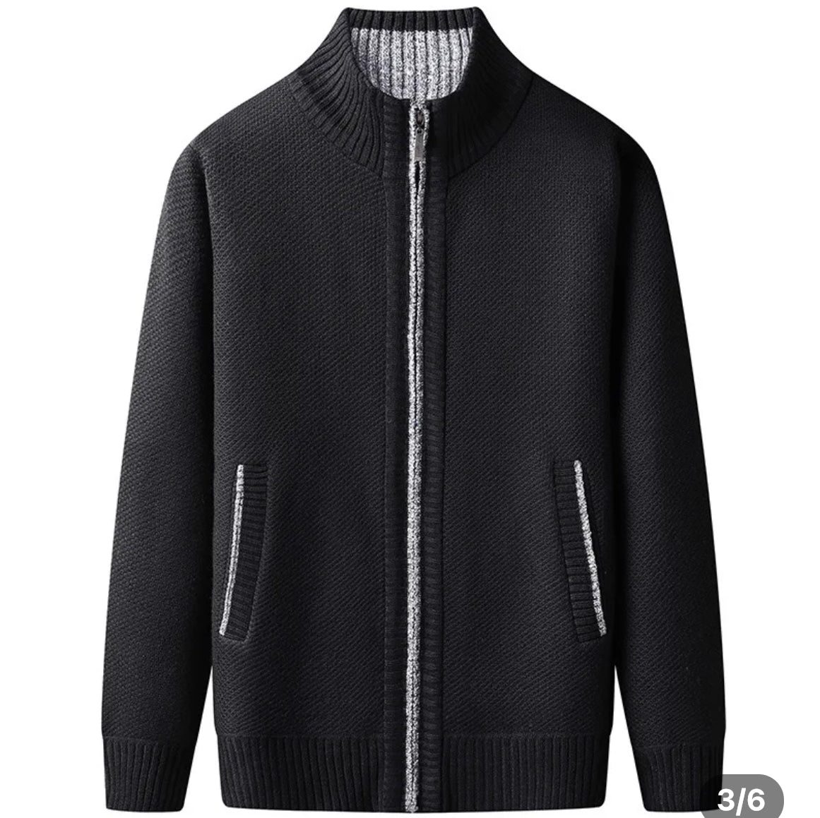 CosyZip Comfort: Stylish Zipper Sweater for Effortless Elegance - Moudifer