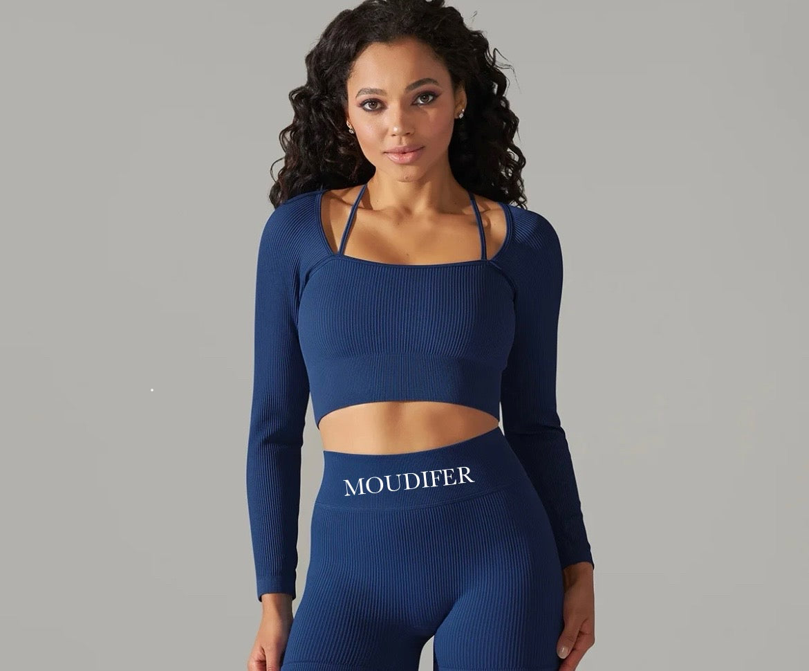 Moudifer Longsleeve Top Sets - Moudifer
