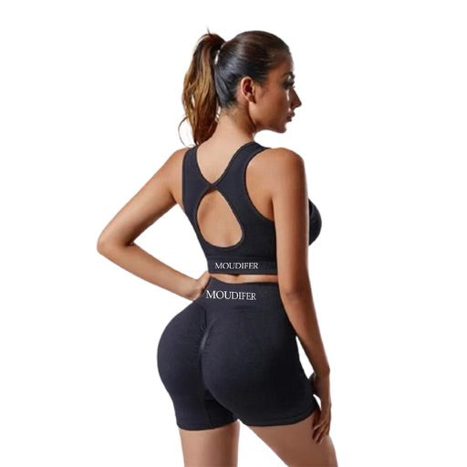 Moudifer Gym Sets with Shorts - Moudifer