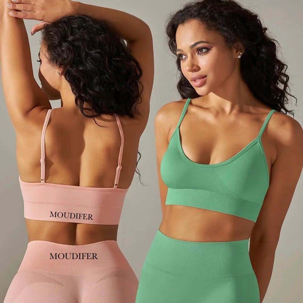 Women's Gym Set with Straps - Moudifer