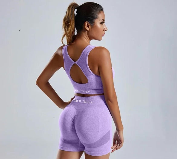 Moudifer Gym Sets with Shorts - Moudifer