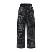 Rhinestone Tatted Up Sweatpant