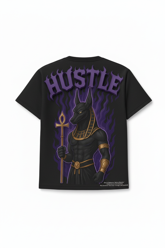 HUSTLE- Oversized T Shirt