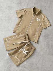 MOUDIFER Zipper Summer Set