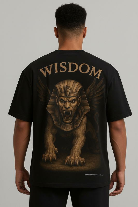 WISDOM- SPHINX OVERSIZED T