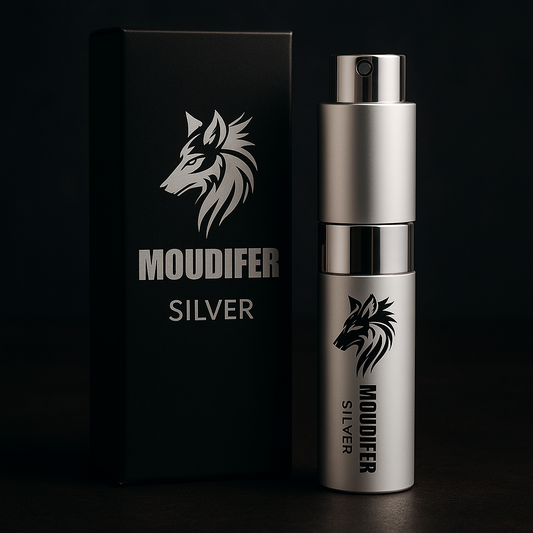 MOUDIFER Silver Cologne – Fresh. Clean. Refined.