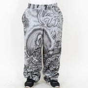 Rhinestone Tatted Up Sweatpant