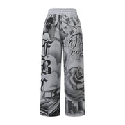 Rhinestone Tatted Up Sweatpant
