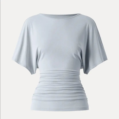 MOUDIFER™ Effortless Boatneck Batwing Top