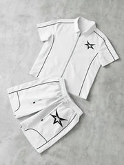 MOUDIFER Zipper Summer Set