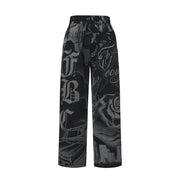 Rhinestone Tatted Up Sweatpant