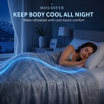 MOUDIFER Arctic Drift™ Cooling Blanket