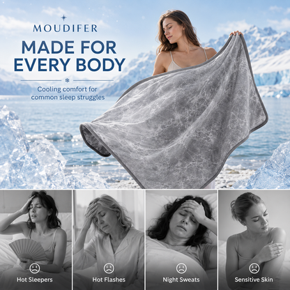 MOUDIFER Arctic Drift™ Cooling Blanket