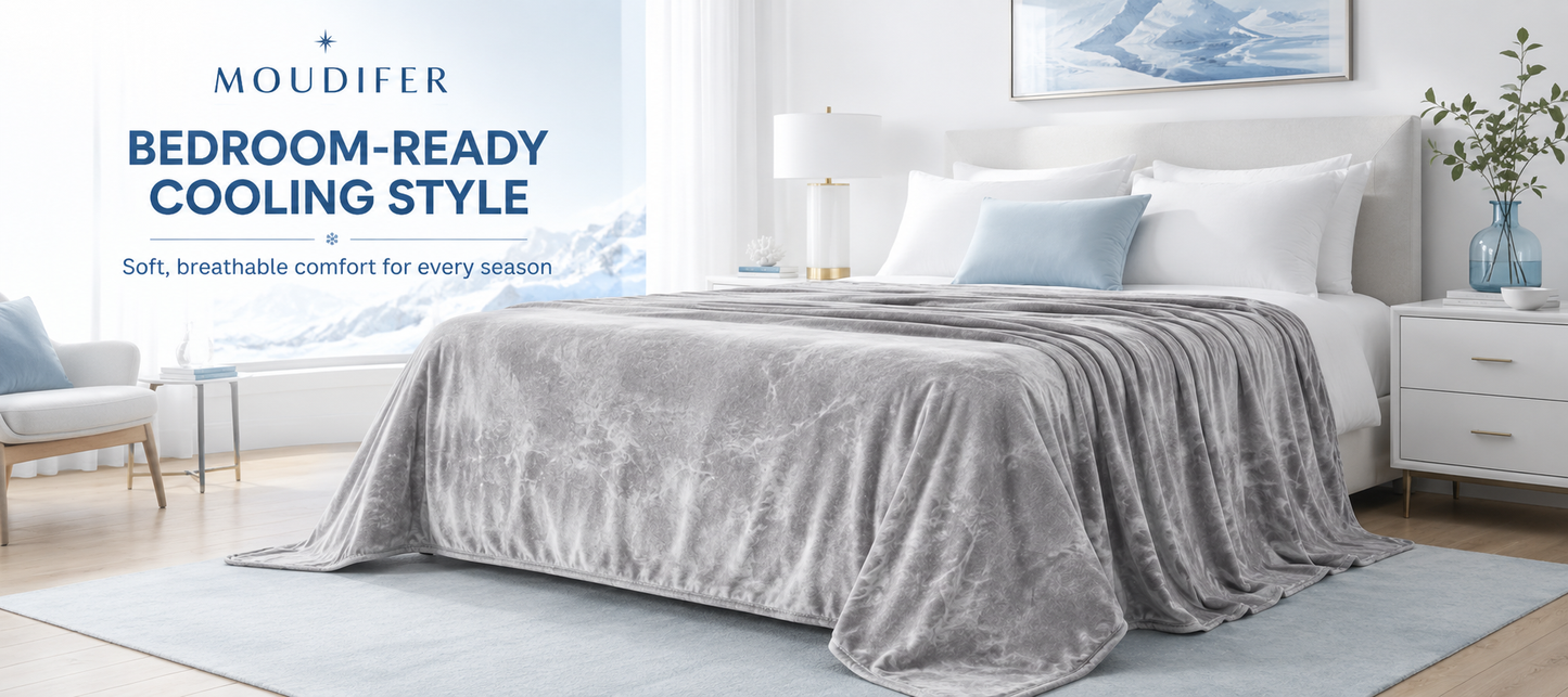 MOUDIFER Arctic Drift™ Cooling Blanket