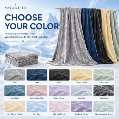 MOUDIFER Arctic Drift™ Cooling Blanket