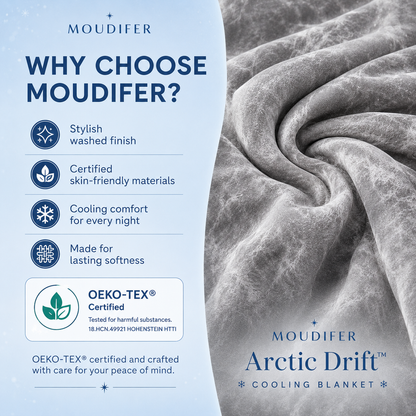 MOUDIFER Arctic Drift™ Cooling Blanket