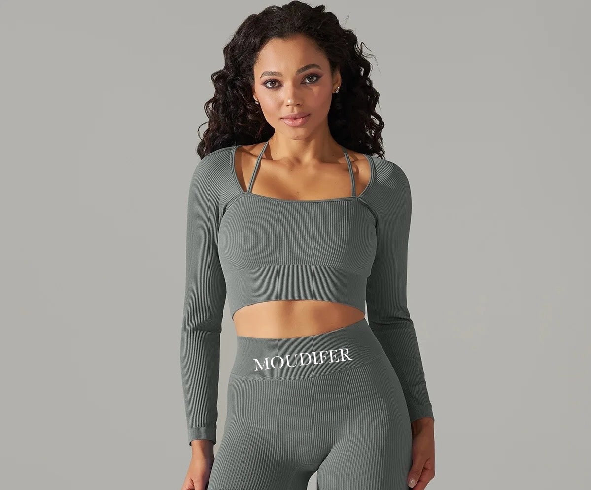 Moudifer Longsleeve Top Sets - Moudifer 