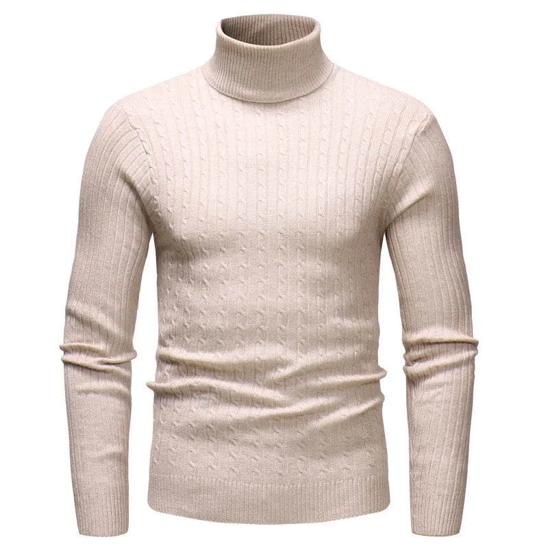 Chic and Cozy Unisex Turtle Neck Sweater – Timeless Style for Effortless Elegance and Warmth" - Moudifer 