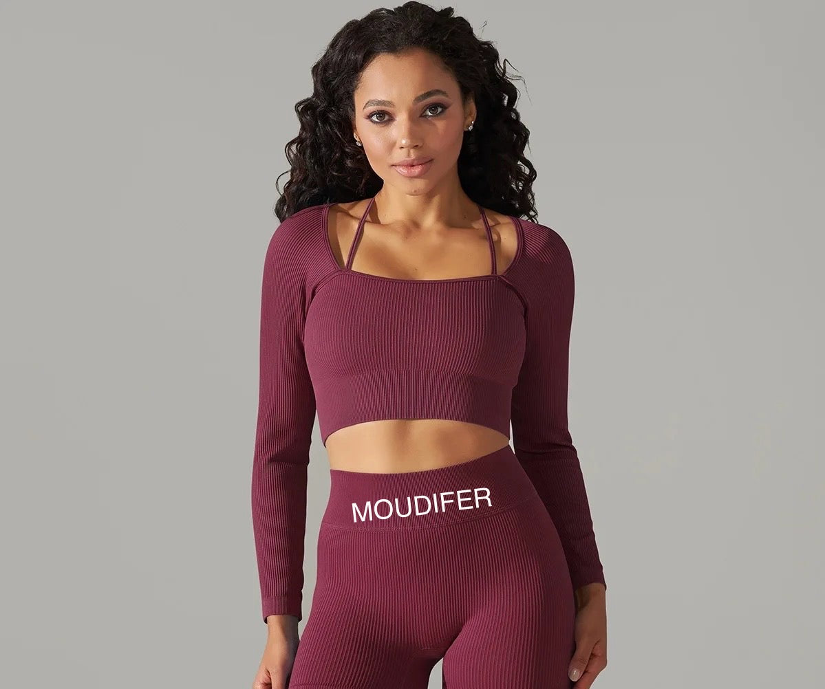 Moudifer Longsleeve Top Sets - Moudifer 